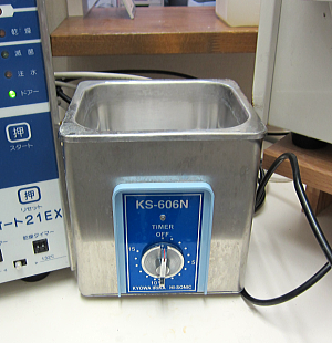 超音波洗浄機の写真